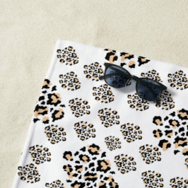 Toalla De Playa Luxe modern animalprint be brave girl