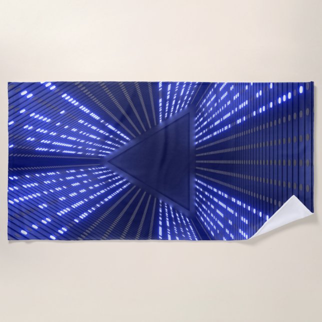 Toalla De Playa luz brillante (Anverso)