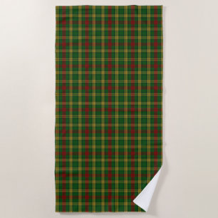 Toalla De Playa MacMillan Tartan Plaid Beach Towel