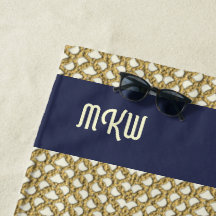 Macrame Fishing Net Look con tus Iniciales / Nombr