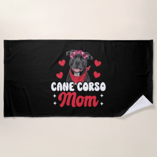 Toalla De Playa Madre de Cane Corso