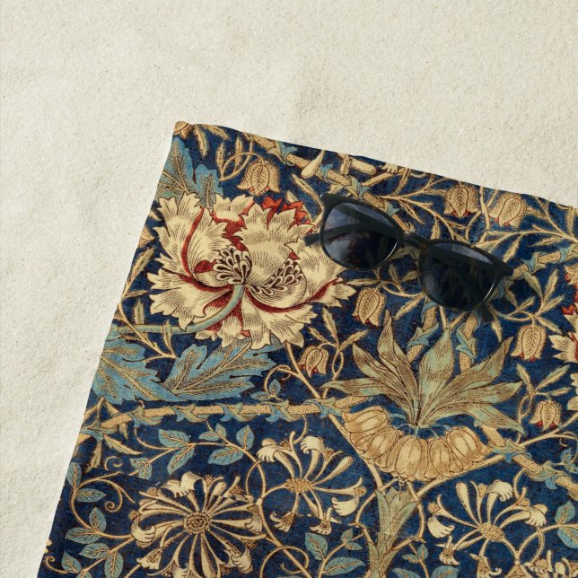 Toalla De Playa Madreselva de William Morris (In situ)