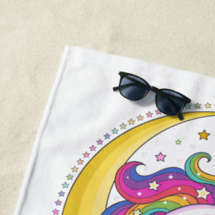 Toalla de playa mágica de Unicorn