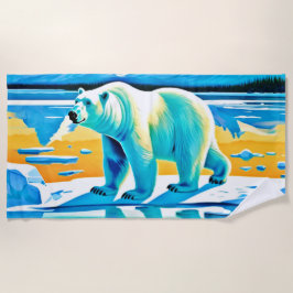 Toalla De Playa Majestad Polar: Paisaje Ártico
