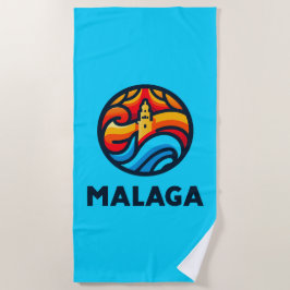 Toalla De Playa Málaga 3