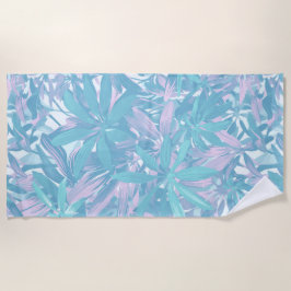 Toalla De Playa Mañana tropical caribeña