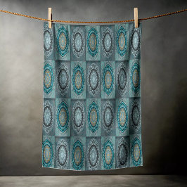 Toalla De Playa Mandala de los ojos psicodélicos de los gigaches p