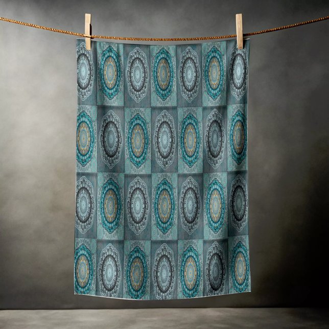 Toalla De Playa Mandala de los ojos psicodélicos de los gigaches p (Subido por el creador)