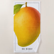 Mango Grande, Fruta Dulce y Nombre