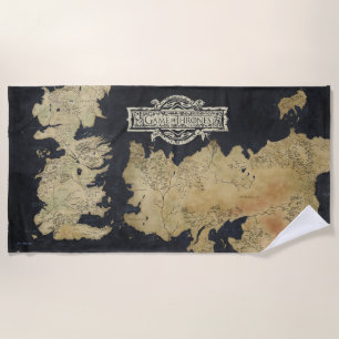 Toalla De Playa Mapa de Westeros