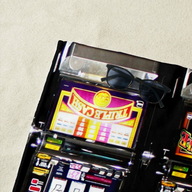 Toalla De Playa Máquinas Dream - Máquinas Tragamonedas (In situ)