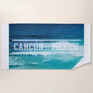 Toalla De Playa Mar de Cancún México