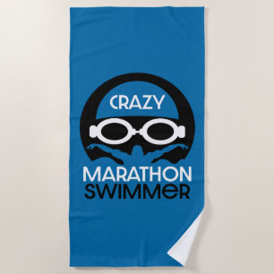 Toalla De Playa Marathon Endurance Swimmer