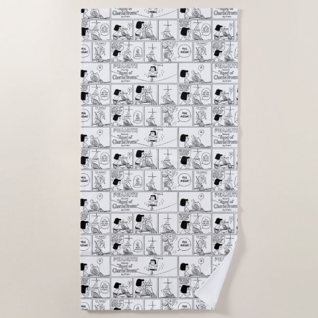 Toalla De Playa Marcie & Peppermint Patty En El Aula (Anverso)