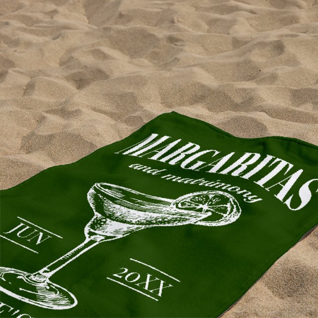 Toalla De Playa Margaritas y Matrimonio Despedida de Soltera Perso (Subido por el creador)