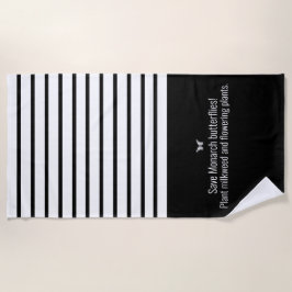 Toalla De Playa Mariposa monarca