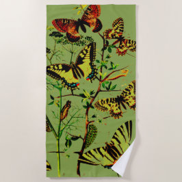 Toalla De Playa Mariposas de Francia