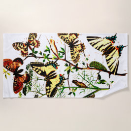 Toalla De Playa Mariposas de Francia