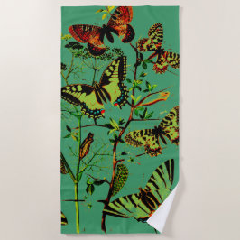 Toalla De Playa Mariposas de Francia