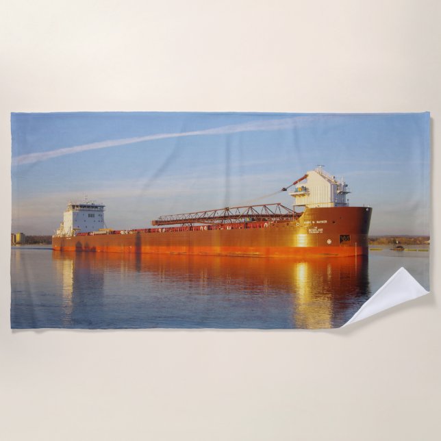 Toalla de playa Mark W. Barker (Anverso)