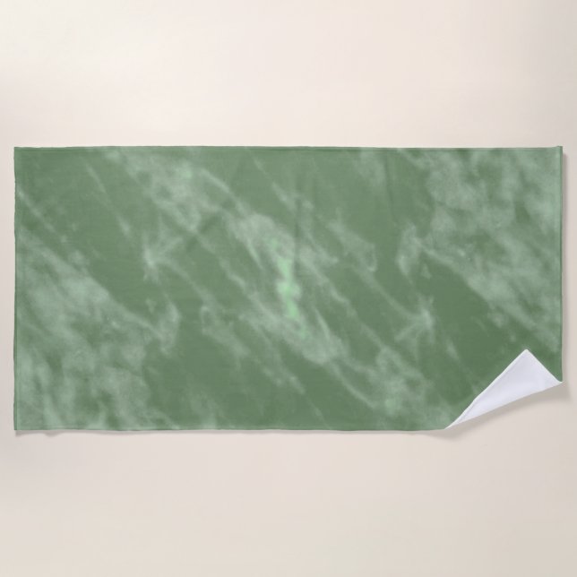 Toalla De Playa Mármol verde (Anverso)