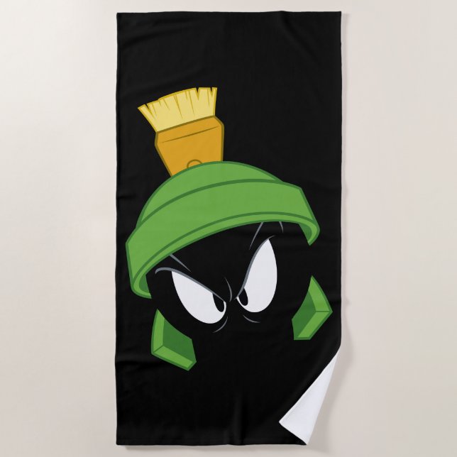 Toalla De Playa MARVIN THE MARTIAN™ Angry Face (Anverso)