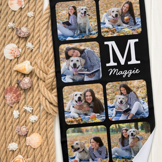 Toalla De Playa Mascota personalizado Photo Dog Lover (Subido por el creador)