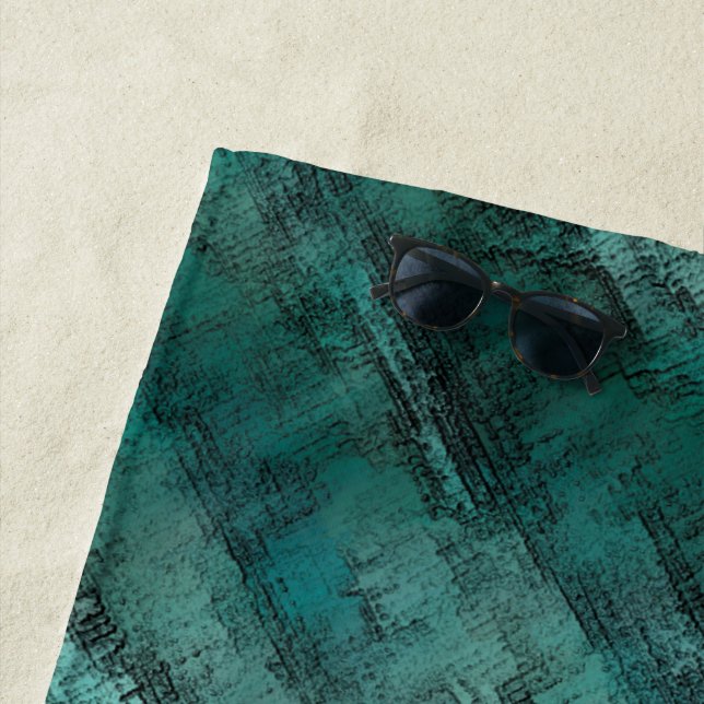 Toalla De Playa Masonería cian mal hecha (In situ)