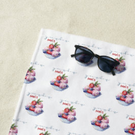 Toalla De Playa me haces derretir helado