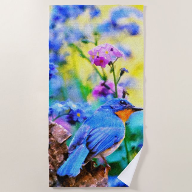 Toalla De Playa Meadow Melody (Anverso)
