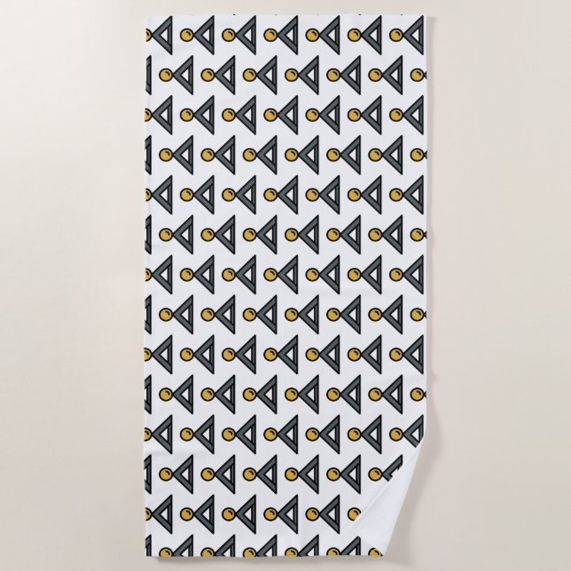 Toalla De Playa medalla (Anverso)