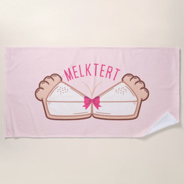 Toalla De Playa MELKTERT Afrikaanse Boeremeisie (Anverso)