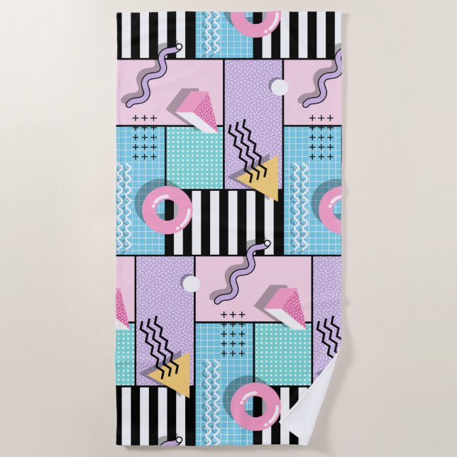 Toalla De Playa Memphis Party (Anverso)