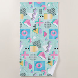 Toalla De Playa Memphis Sweet Candies