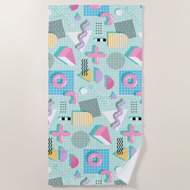 Toalla De Playa Memphis Sweet Candies (Anverso)