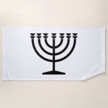 Menorah judía (símbolo del judaísmo)