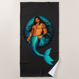 Toalla De Playa Merbear Lagoon - Cheydan Tidemarsh