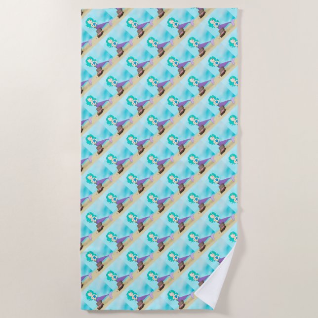 Toalla De Playa Mermaid (Anverso)