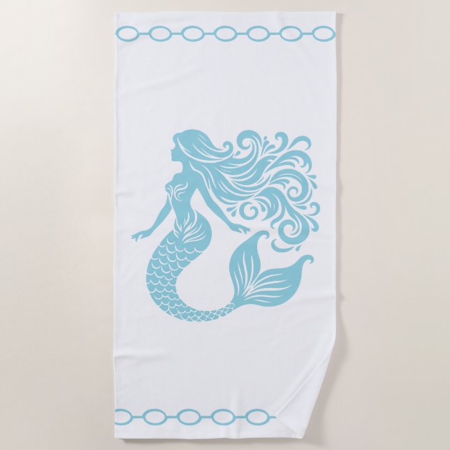 Toalla De Playa Mermaid Beach Towel (Anverso)