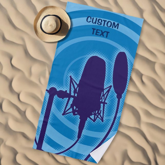Toalla De Playa Micrófono de estudio (Subido por el creador)