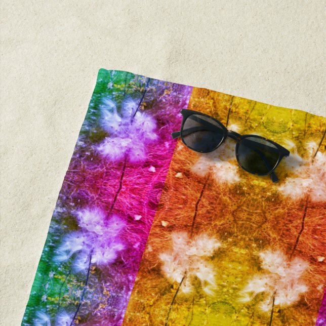 Toalla De Playa Milkweed | Mariposa | 1974 | Sangria | (In situ)