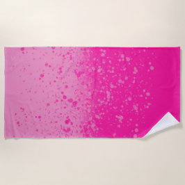 Toalla De Playa Minimalismo Rosa