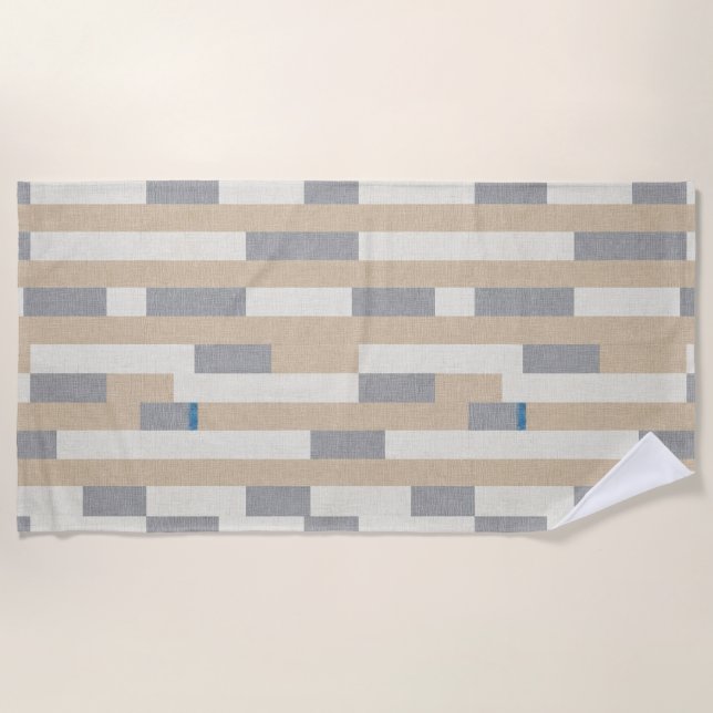 Toalla De Playa Minimalista  (Anverso)