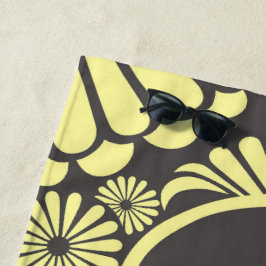 Toalla de playa Minimalista moderna chica