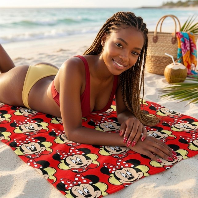 Toalla De Playa Minnie (Subido por el creador)