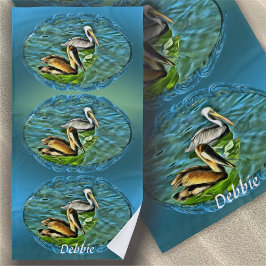 Toalla De Playa Mismaloya Pelicans 0329