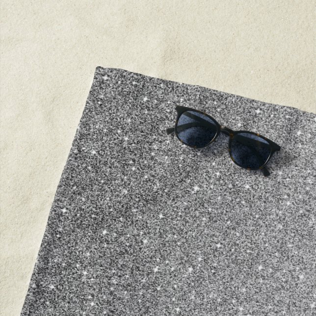 Toalla De Playa Miss America USA Pageant Glam Purpurina Beach Toal (In situ)