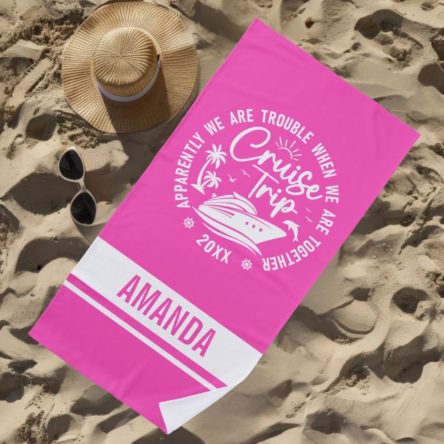 Toalla De Playa Modo de vacaciones de verano del viaje en crucero  (Subido por el creador)