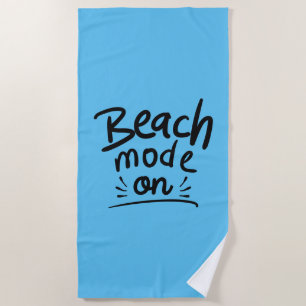 Toalla De Playa Modo Playa Activado