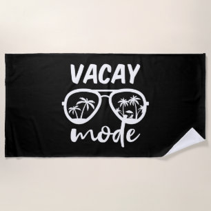 Toalla De Playa Modo Vacay II - Vacaciones familiares